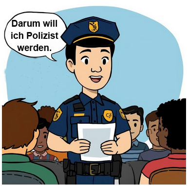 Darum will ich Polizist werden